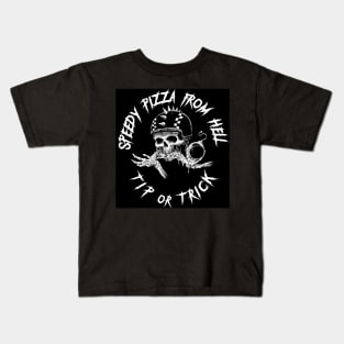 Speedy Pizza From Hell black Kids T-Shirt